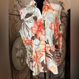 Caribbean Joe XL Women’s Sleeveless shirt